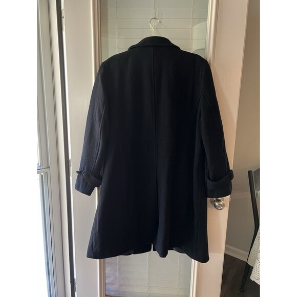 Talbots Women’s Trench Coat 16W Wool Blend - Picture 2 of 4